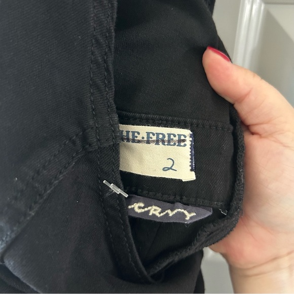 New Free People CRVY Sydney Halter Denim Jumpsuit - Picture 4 of 4